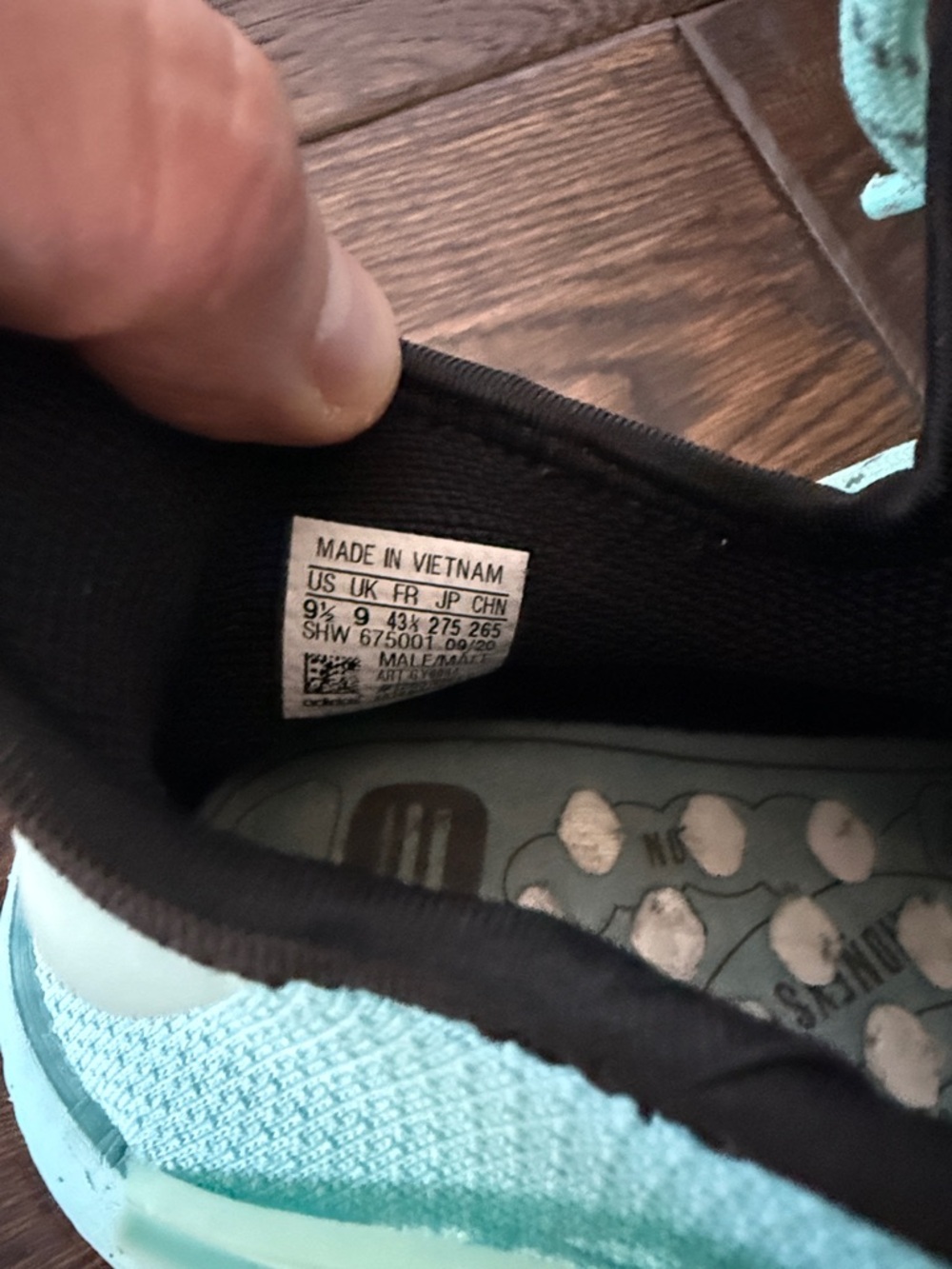 Adidas NMDU Hu powder blue Pharrell Williams - Picture 5 of 5